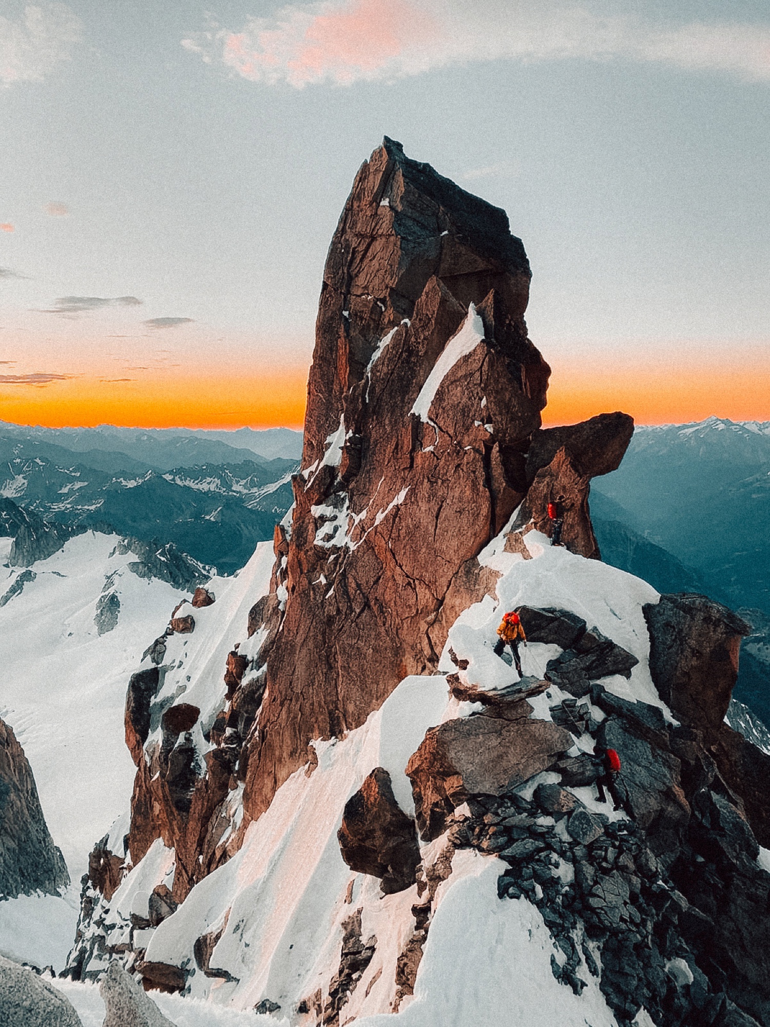 Salita alpinistica sulle Alpi