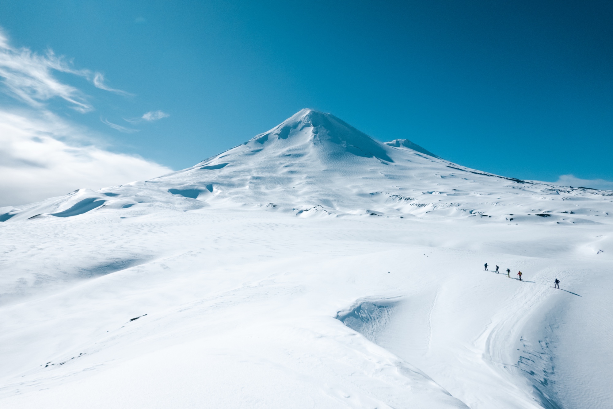 Ande patagoniche, scialpinismo in Cile